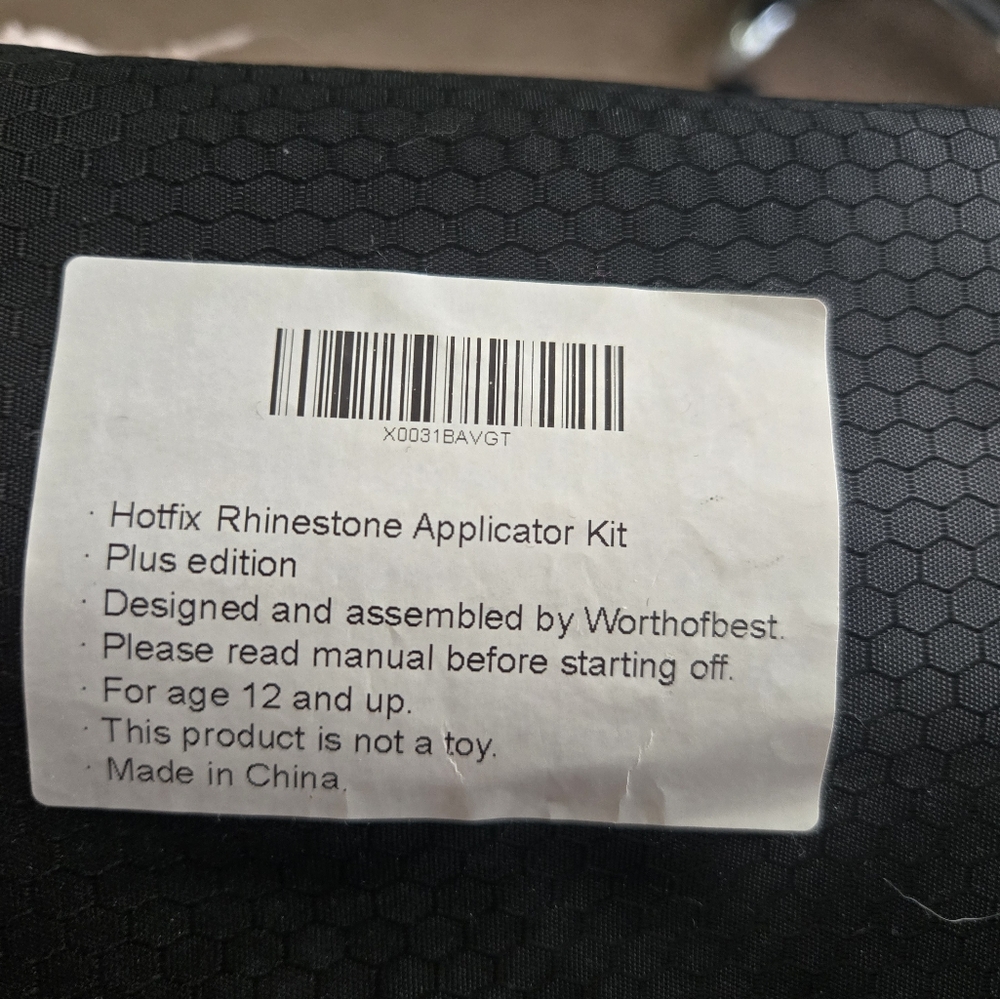 Hotfix Rhinestone Applicator Kit - Black